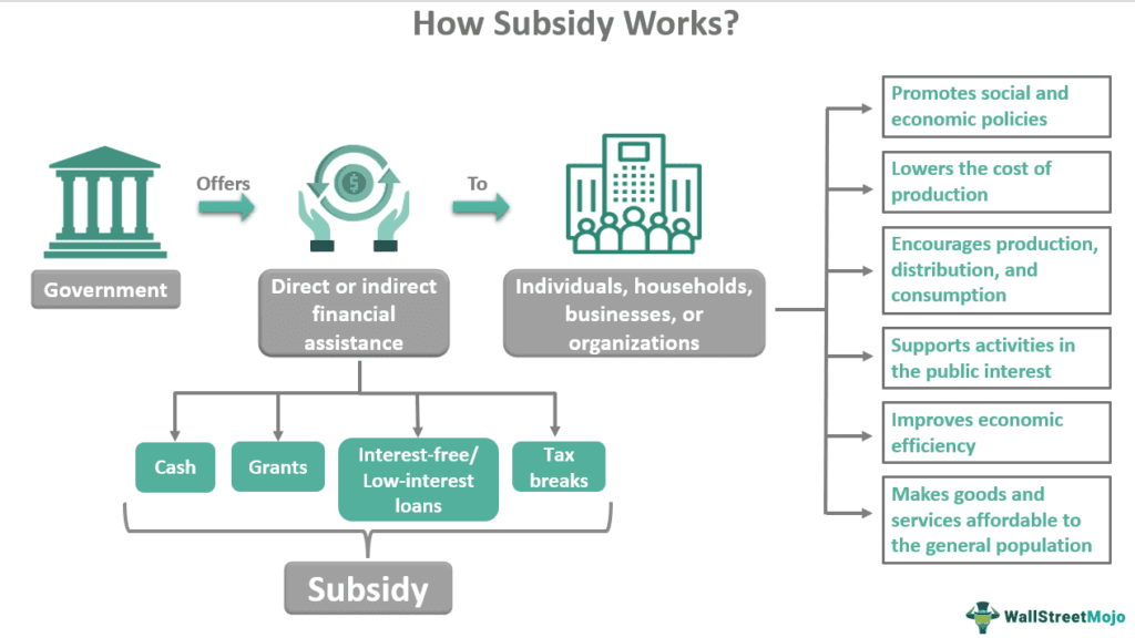How subsidy works chart